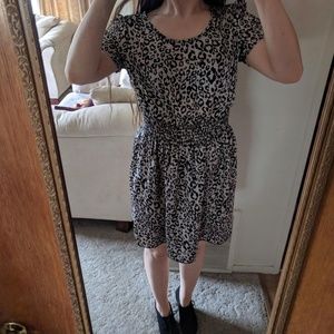 Papaya Leopard Print Dress S